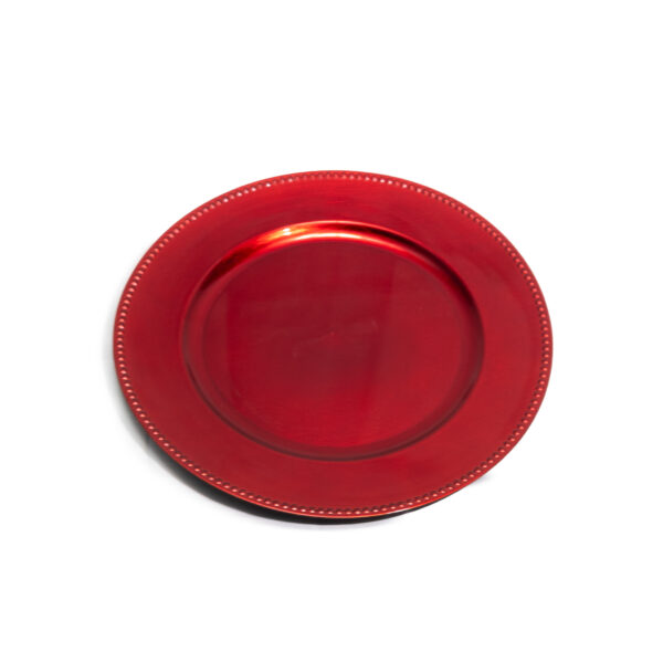 Red plate